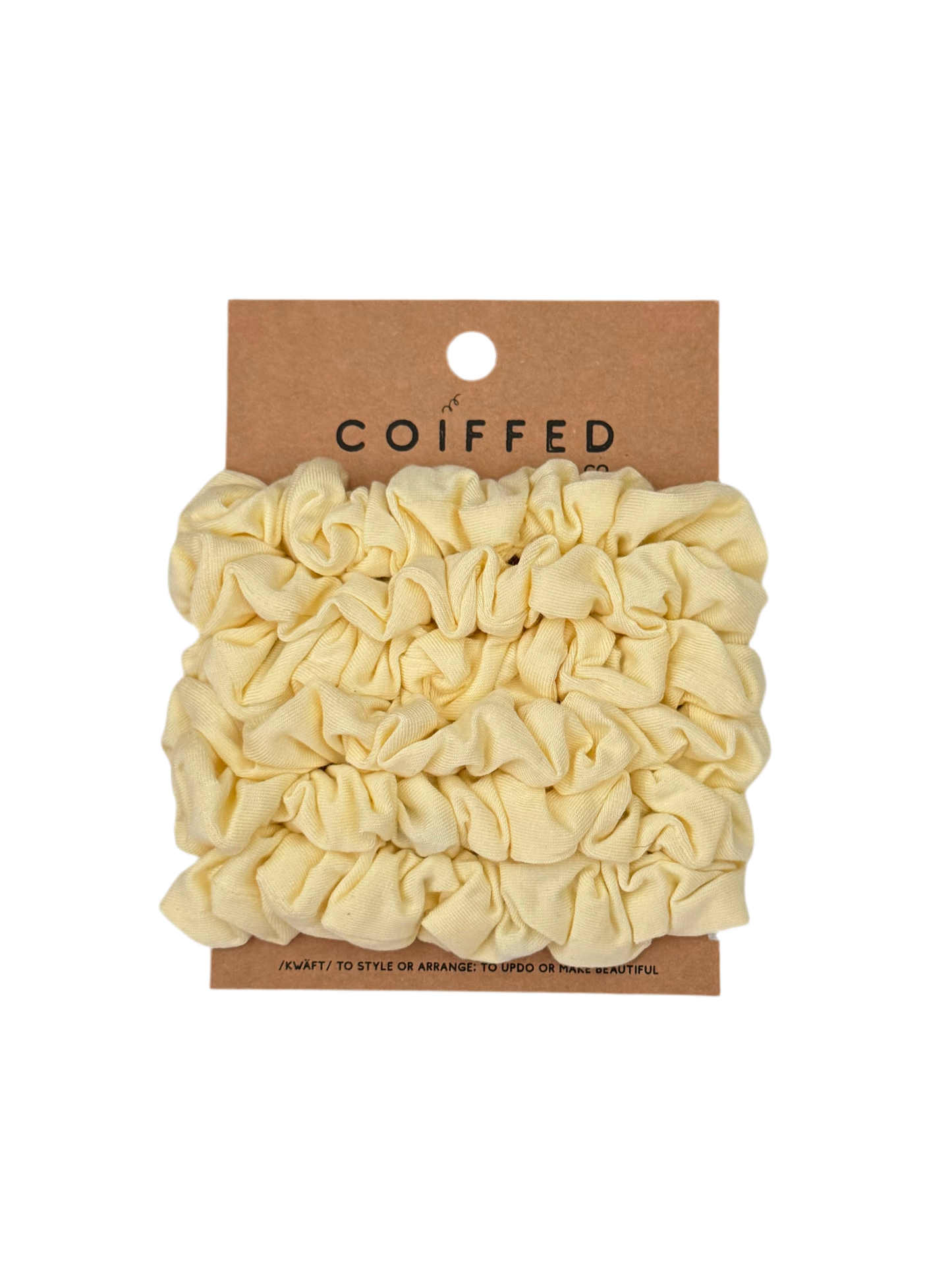 Bamboo Scrunchies