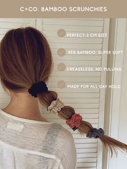 Bamboo Scrunchies